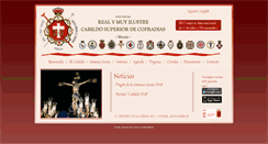 Desktop Screenshot of cabildocofradiasmurcia.net